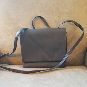 Tannery West brown leather crossbody bag